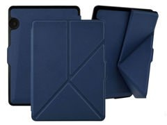 Etui futerał origami do Amazon Kindle Voyage na magens granatowe