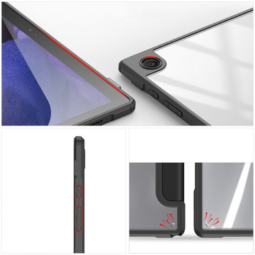 Etui z klapką Dux Ducis Toby obudowa do Galaxy Tab A8 10.5 X200/ X205 Czarne