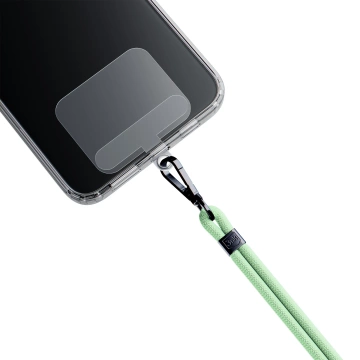 Universelles Smartphone-Lanyard 3mk EasyClip Green (schwarz)