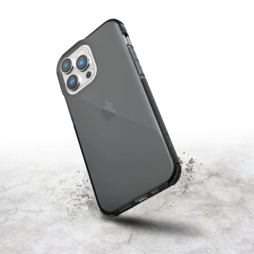 Raptic Clear Case etui iPhone 14 Pro pancerny pokrowiec szary