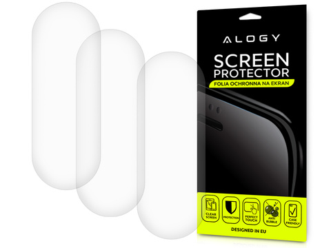 3x Folia hydrożelowa Alogy Hydrogel für Xiaomi Mi Band 5