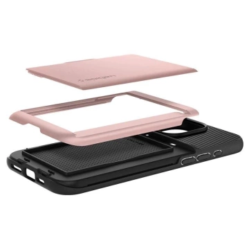 Etui Spigen Slim Armor CS do Apple iPhone 15 Pro Max - różowe