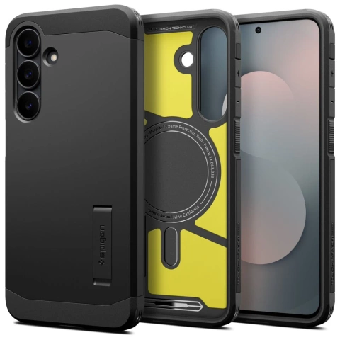 Etui Ochronne do Samsung Galaxy S25 FE Spigen Tough Armor Mag MagSafe Black