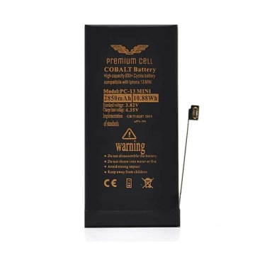 Bateria Premium Cell Cobalt iPhone 13 Mini 2850mAh 600 Zyklen