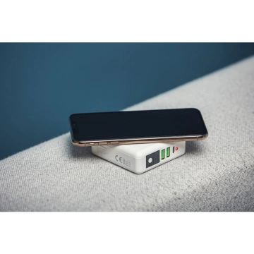 Forcell 4in1 Reiseladegerät 8000mAh QC3.0 USB-C Powerbank Induktion