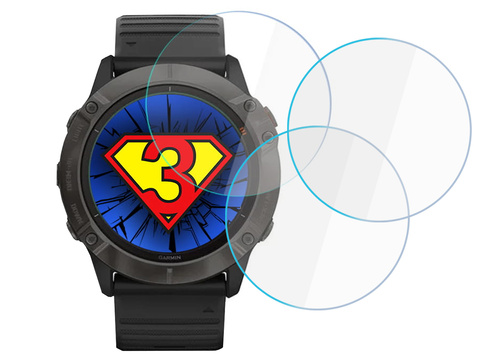 Folia ochronna na ekran x3 3mk Uhrenschutz für Garmin Fenix ​​​​6x Pro