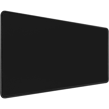 Podkładka na biurko pod myszkę mysz klawiaturę Mata ochronna antypoślizgowa XL 80x40 cm Alogy Czarna