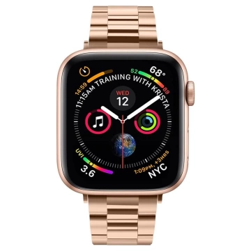 Bransoleta Spigen modern fit band apple watch 4 / 5 / 6 / 7 / 8 / se (38 / 40 / 41 mm) rose gold