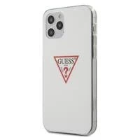 Guess GUHCP12MPCUCTLWH iPhone 12/12 Pro 6.1 "weiß / weißes Hardcase Triangle Collection