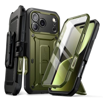 Etui Supcase UB Pro do iPhone 17 Pro Goldan Pancerne z Klipsem