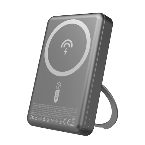 Powerbank Dudao K28 10000mAh 22.5W MagSafe Podstawka Szary