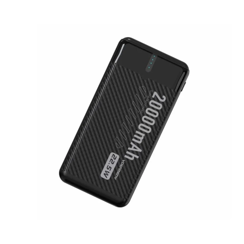 POWERBANK DENMEN BATERIA AWARYJNA CZARNA 20000mAh DP41 USC + TYP-C