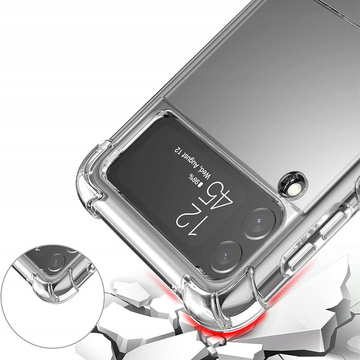 Etui Pancerne ShockProof Alogy Case für Samsung Galaxy Z Flip 3 5G Clear