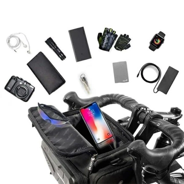Torba na kierownicę rowerową Wildman 3L GS6 Wodoodporna do Smartfona