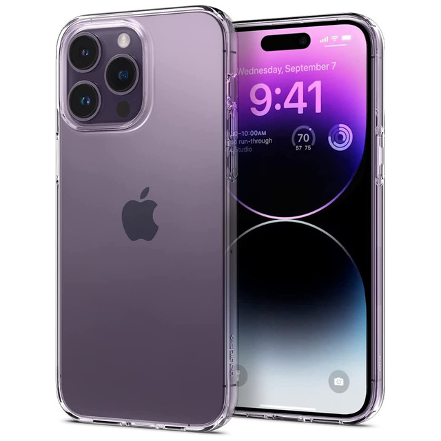 Etui Spigen Liquid Crystal für Apple iPhone 14 Pro Max Crystal Clear