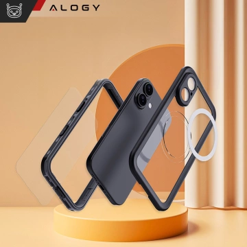 Alogy HydroArmor™ IP68 wasserdichte Hülle mit transparenter Rückseite, 360-Panzerabdeckung für MagSafe für Apple iPhone 16 Plus
