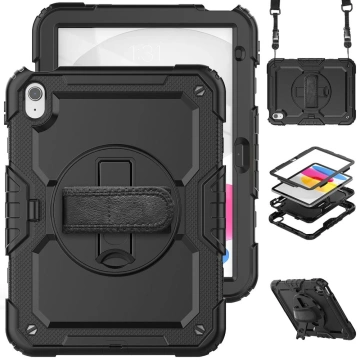 Etui na tablet Solid360 do Apple iPad 11 2025 / 10.9 2022 BLACK