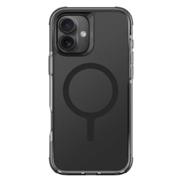 Etui UNIQ Combat do iPhone 16 Plus 6.7" Magclick Charging Czarny/Carbon Black