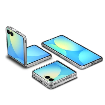 Etui do Galaxy Z Flip 7 Spigen AirSkin Mag MagSafe Clear/White