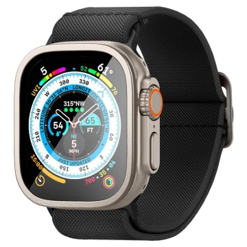 Spigen Glas.TR Slim Pro gehärtetes Glas für Apple Watch Ultra 1/2 (49 mm) Titan