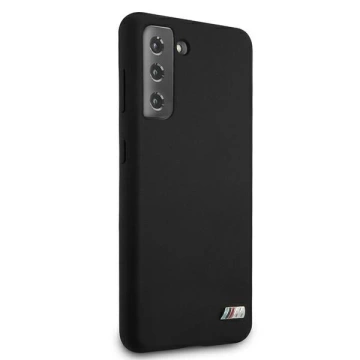 Etui BMW BMHCS21MMSILBK do Samsung Galaxy S21+ Plus G996 Silicone M Collection