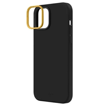 UNIQ Lino Hülle für iPhone 14 Plus 6.7" Schwarz/Mitternachtsschwarz