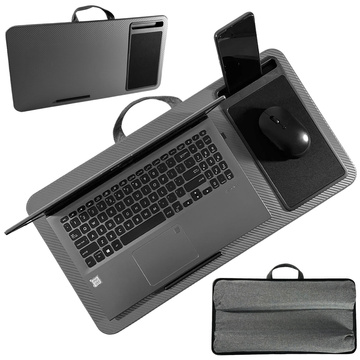Laptop-Tischständer, Telefonhalter, Mauspad für Bett, tragbarer Alogy-Schreibtisch mit Kissen