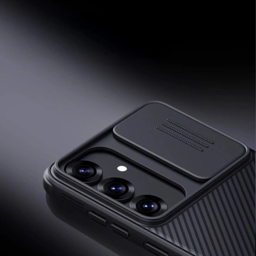 Hülle für Samsung Galaxy S25 Nillkin CamShield Pro Schwarz