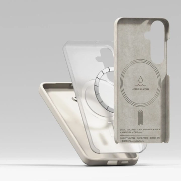 Etui für Samsung Galaxy S25 Plus Stone Ringke Silikon Magnetic MagSafe
