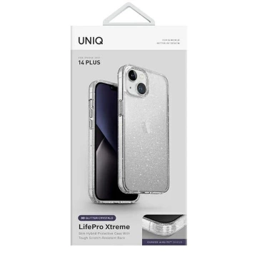 Etui UNIQ LifePro Xtreme do iPhone 14 Plus 6,7" przezroczysty/tinsel lucent