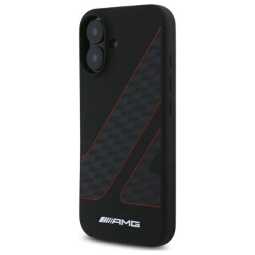 Mercedes-AMG Checkered Flag MagSafe Hardcase do iPhone 16 6,1″ – Czarny