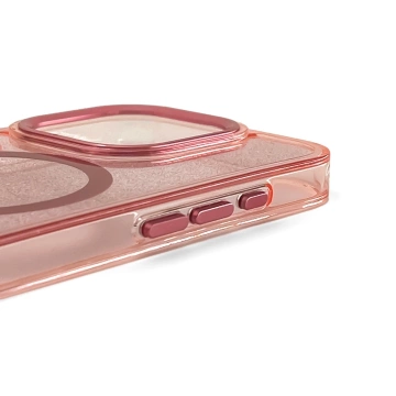 Etui do Samsung Galaxy S25 Wozinsky Glitter Różowe Brokatowe