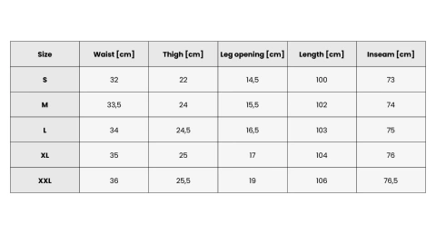 Rockbros RKCK0001 Radhose, Größe S - schwarz
