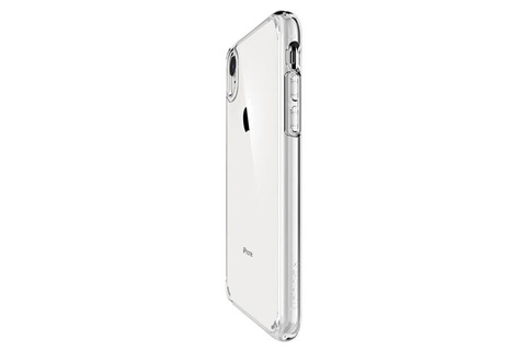 Etui Spigen Ultra Hybrid Apple iPhone Xr Crystal Clear +Szkło Alogy