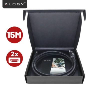 Alogy 8K 60Hz 48GBps 3m HDMI 2.1 Kabel Schwarz