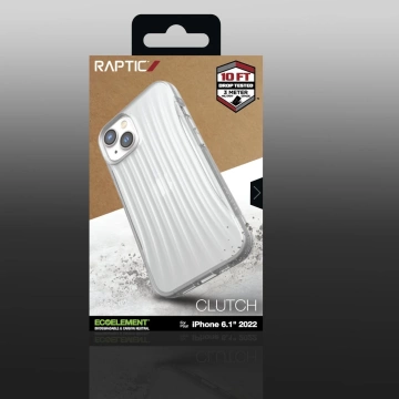 Raptic Clutch Case iPhone 14 Rückseite klar