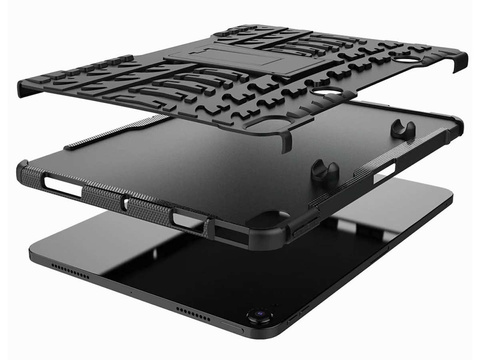 Pancerne etui Alogy Pencil do Apple iPad Air 6 11" 2024 / 4 2020 / 5 2022 czarne