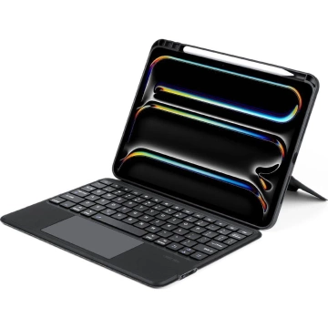 Etui ochronne z klawiaturą bluetooth do iPad Pro 11 (2024)  DUX DUCIS DK Czarne