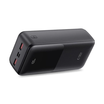 Powerbank Tech-Protect PB03 30000mAh 22.5W Czarny USB-A USB-C