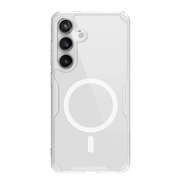Nillkin Nature Pro Panzerhülle mit Magnetring für Samsung Galaxy S24 – weiß