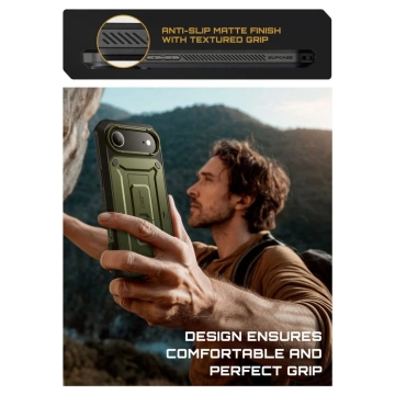 Etui Supcase UB Pro do iPhone 17 Air Guldan Pancerne z Klipsem