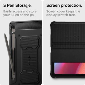 Etui Spigen Rugged Armor Pro do Galaxy Tab S10 FE+ Plus X620/X626B