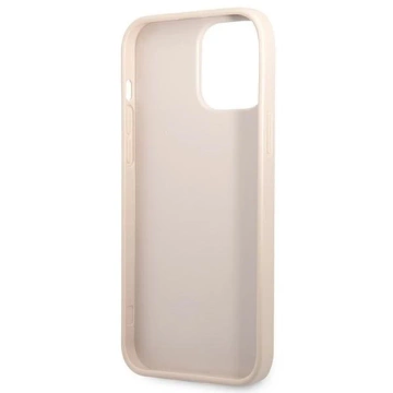 Etui Guess GUHCP13LP4TPP für iPhone 13 Pro / 13 6,1" Hardcase 4G Triangle Logo Cardslot