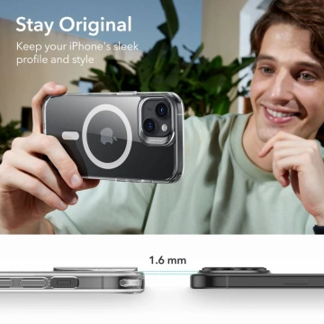 Etui ESR CH Halolock Magsafe für Apple iPhone 15 Clear
