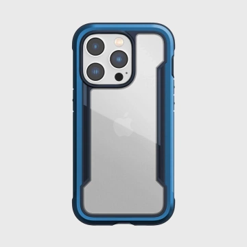 Raptic Shield Case etui iPhone 14 Pro pancerny pokrowiec niebieski