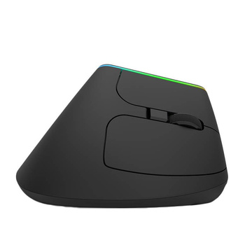 Kabellose vertikale Maus Delux M618DB BT / 2.4G 4000DPI RGB