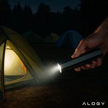 Lampka rowerowa Alogy przód LED przednia światło roweru bardzo mocna 1200lm 4000mah oświetlenie wodoodporna światełko na rower czarna