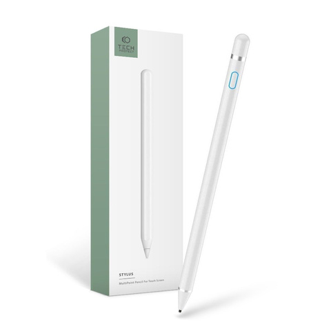 Precision Stylus Pen Active Stylus Pen für den Touchscreen des Tablets / Telefons Weiß