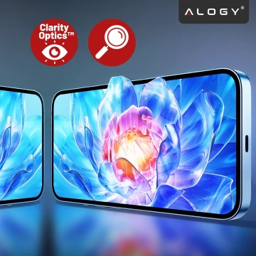 Hybridglas für Realme 11 Pro 5G / Pro Plus Displayschutzfolie Alogy Flexi Glass 9H Hüllenfreundlicher flacher Displayschutz