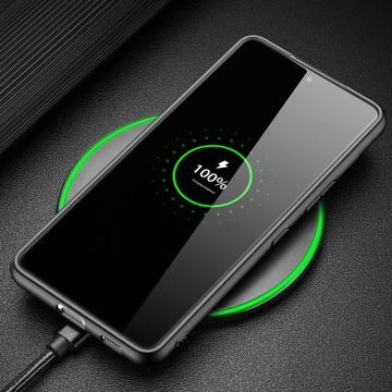 Dux Ducis Fino etui pokrowiec pokryty nylonowym materiałem Samsung Galaxy S22+ (S22 Plus) niebieski